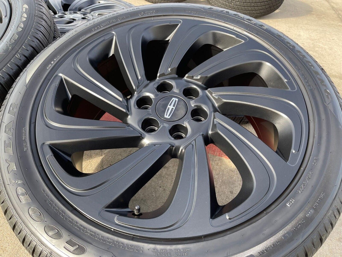 22" Lincoln Navigator OEM rims wheels Black Label 2023 2024 2025 10497 NEW