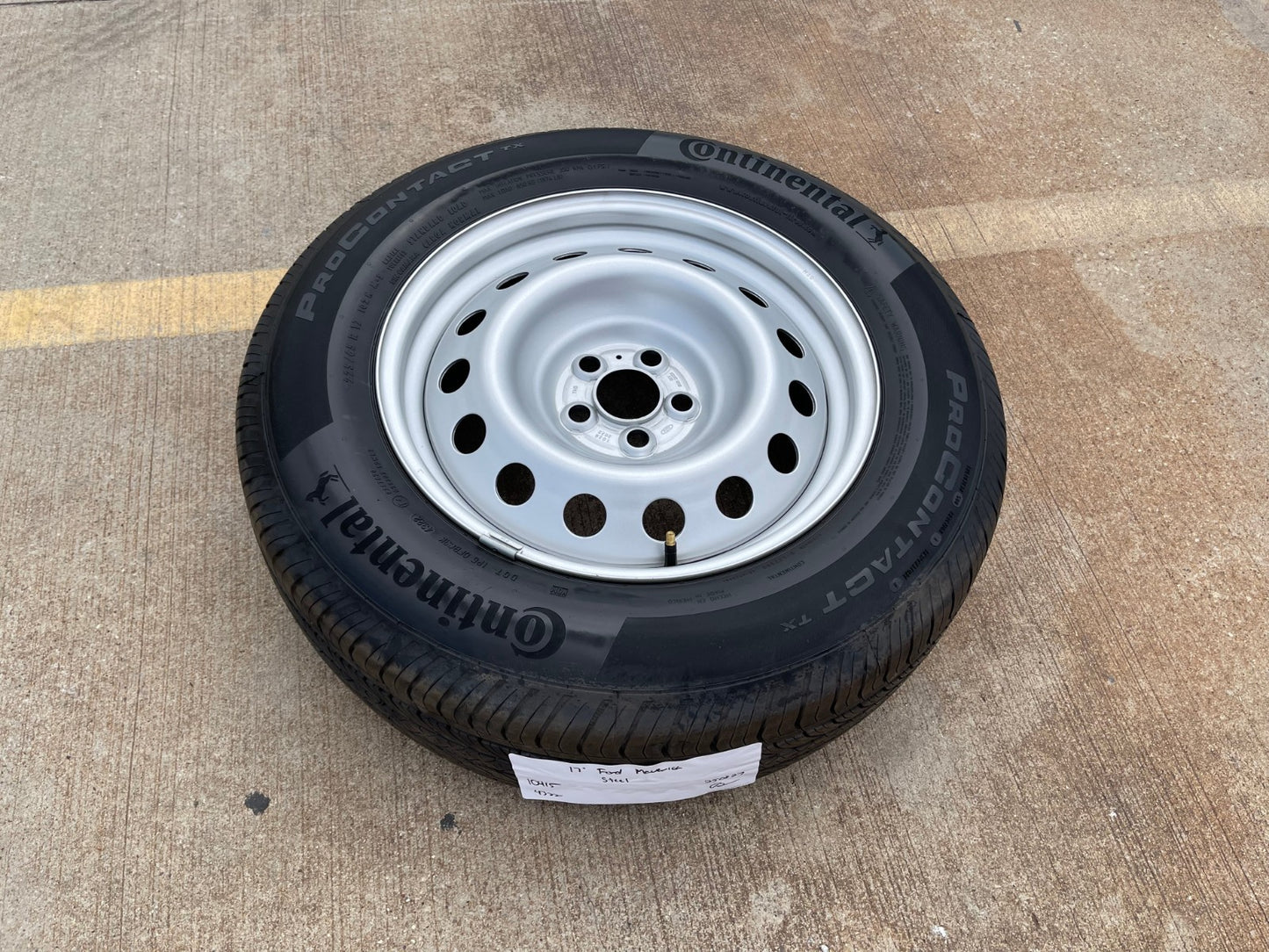 17" Ford Maverick Bronco Sport rim wheel tire 10415 OEM spare LIKE NEW