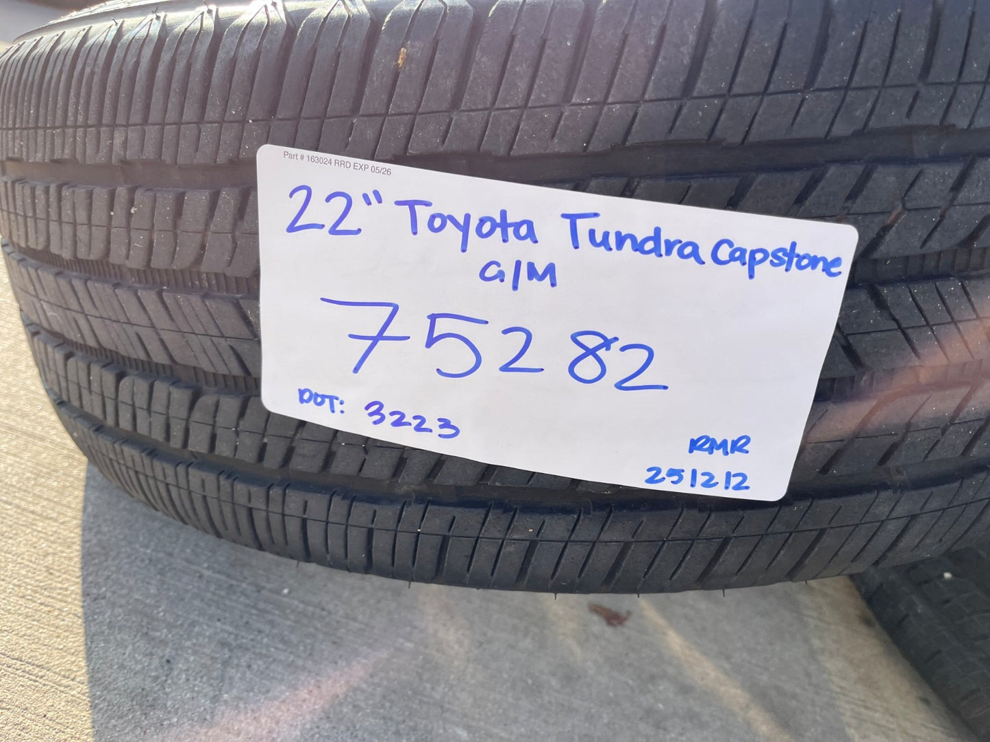 22" Toyota Tundra Sequoia OEM wheels rims 75282 Land Cruiser GX550 CAPSTONE