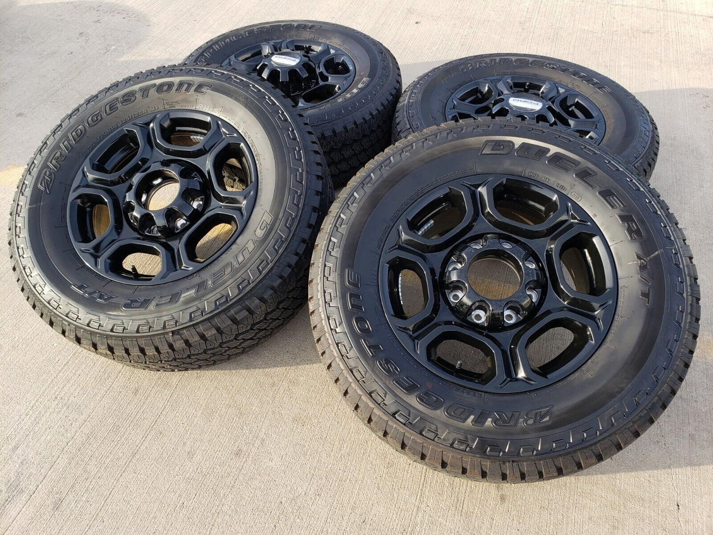 18" Ford F-250 F-350 Lariat FX-4 OEM 10479 black wheels 2023 2024 2025 NEW