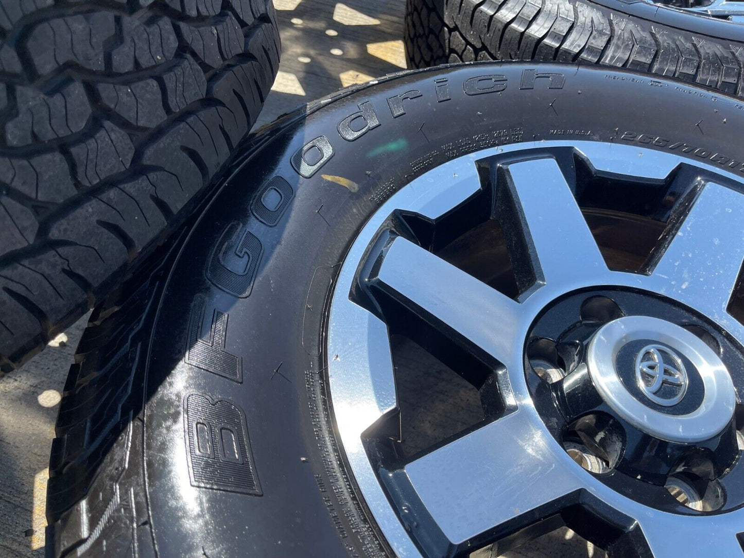 17" Toyota 4Runner Tacoma TSS TRD OEM wheels rims 75154 FJ NEW BFG