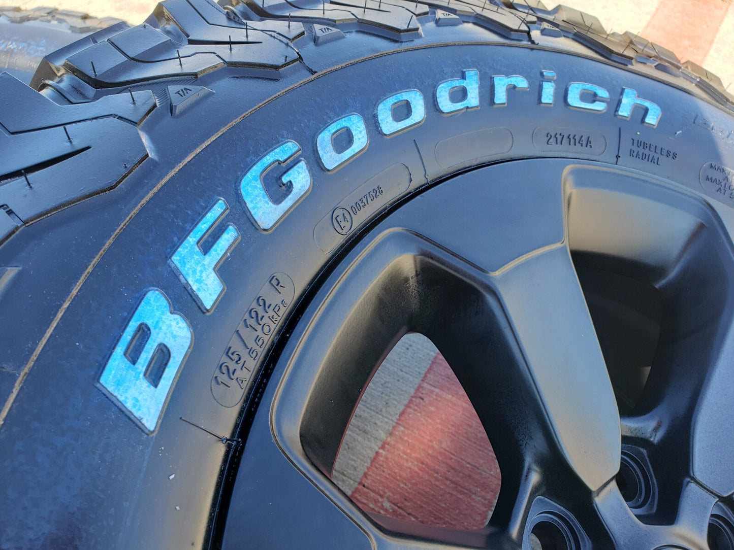 18" Dodge Ram 1500 Rebel Black OEM 2671 wheels rims NEW 33" BFG