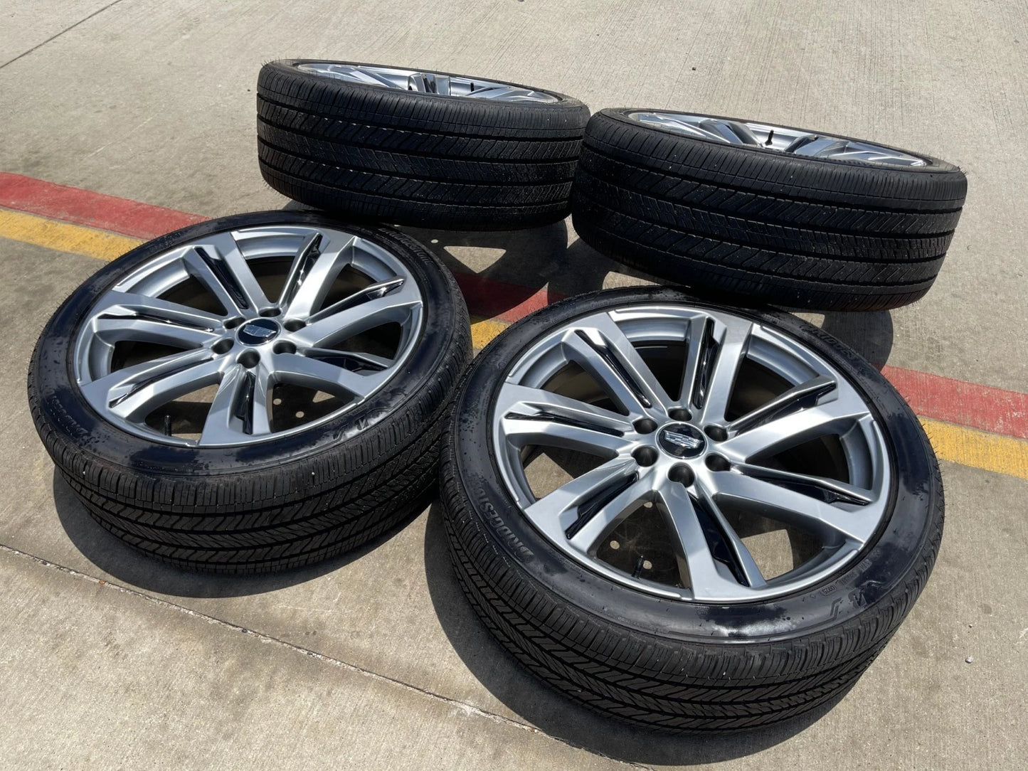 24" Cadillac Escalade V OEM wheels rims tires 2022 2023 2024 2025 2026