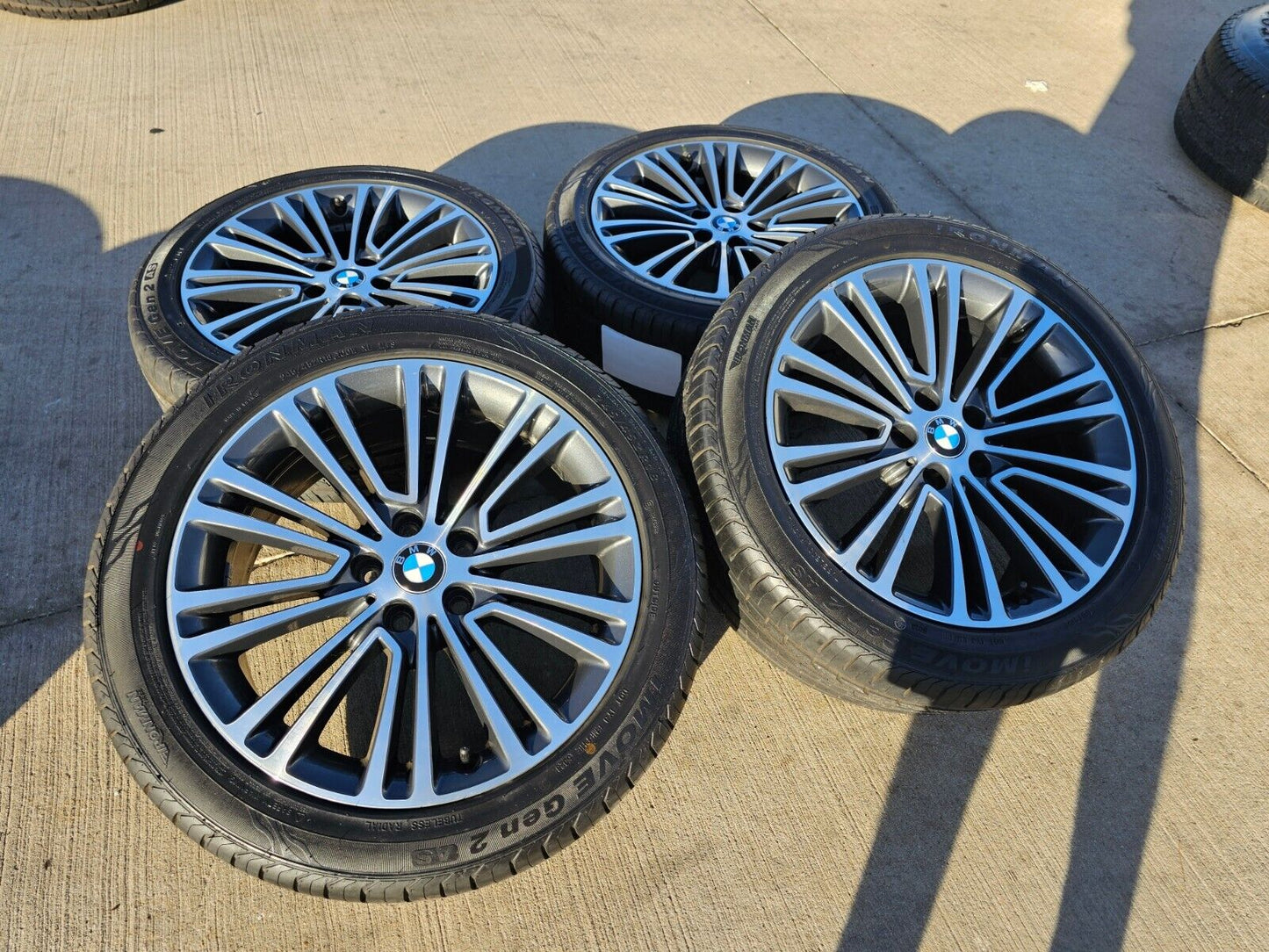 18" BMW 5 Series 530i 540i M550i 530e OEM 86326 wheels rims 5x112