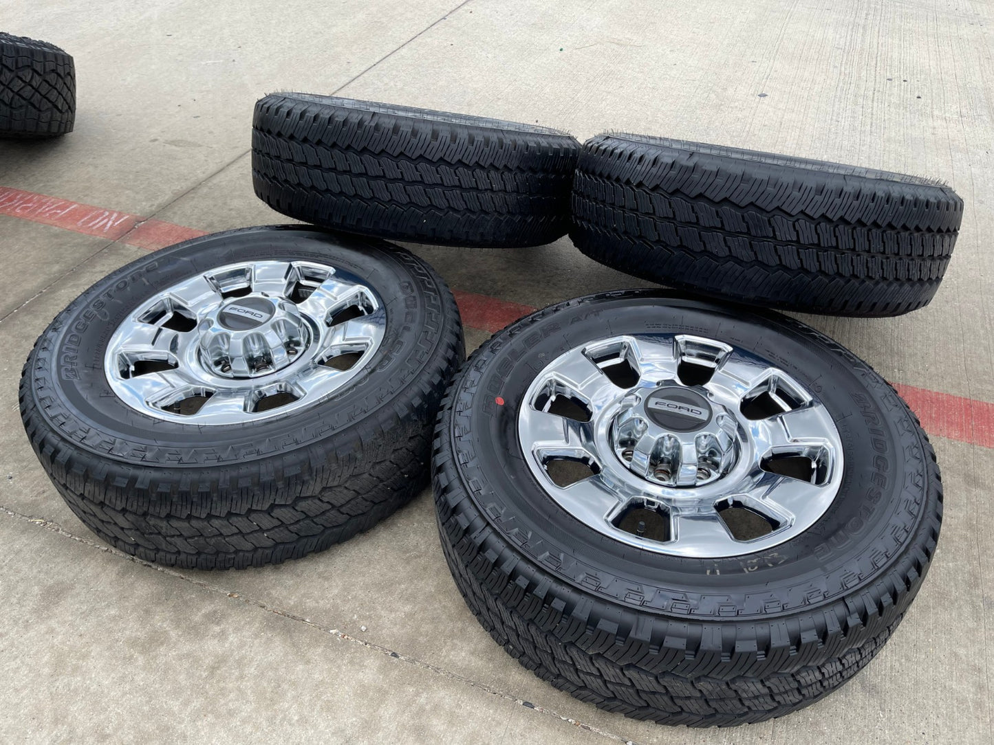 20" Ford F-250 F-350 OEM Lariat 10295 25085 10552 wheels rims 2025 2026 NEW