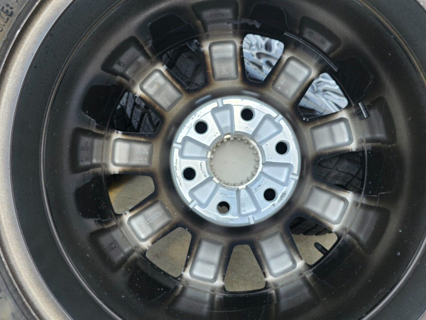 18" GMC Sierra AT4X Chevy Silverado OEM wheels rims A/T tires 2023 2024 NEW
