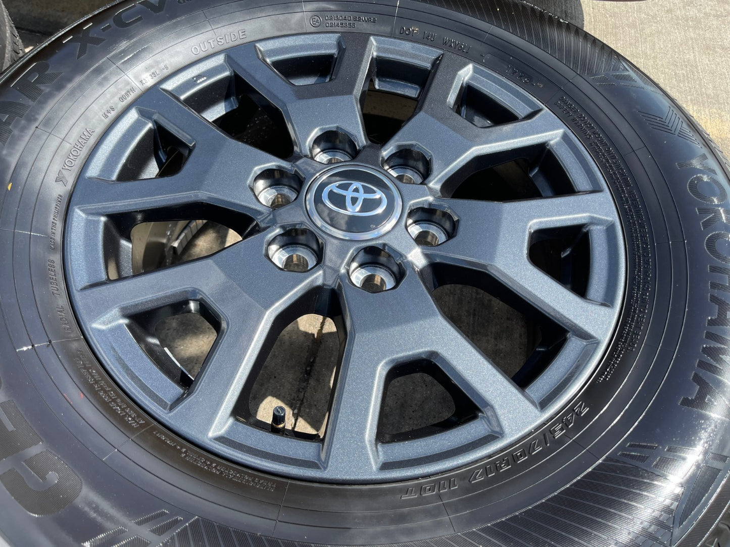 17" Toyota 4Runner Tacoma TRD OEM 42611 wheels rims tires 2024 2025 2026 NEW