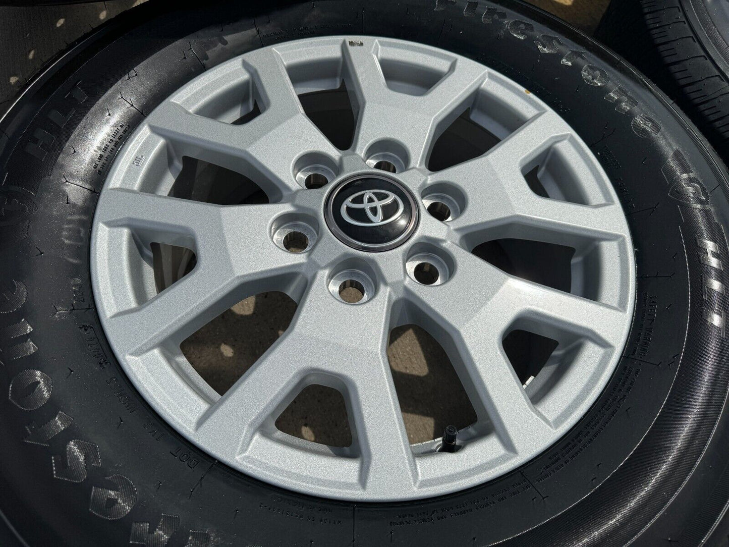 17" Toyota Tacoma 4Runner TRD Silver OEM wheels rims tires 2024 2025 NEW