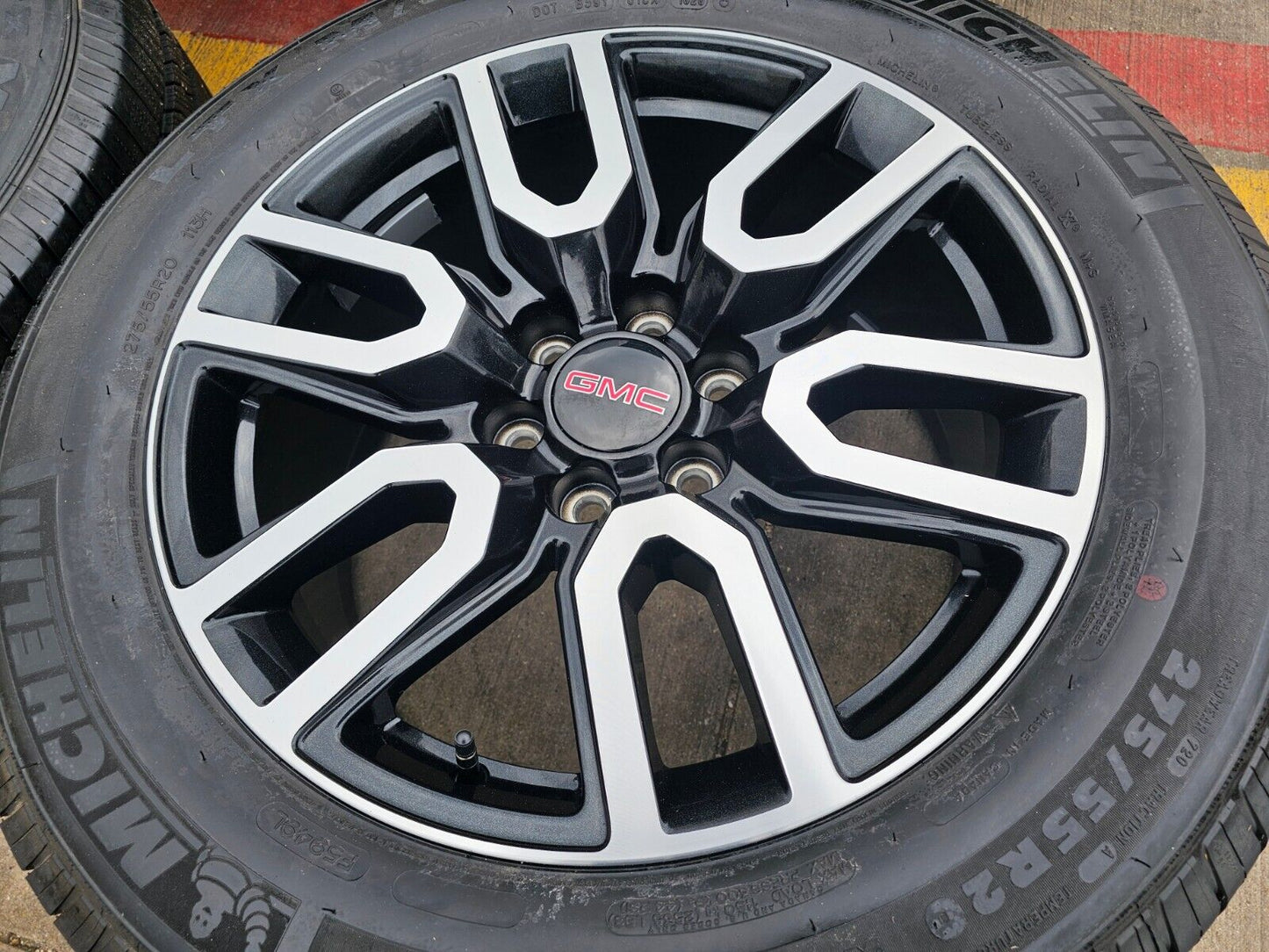 20" GMC Sierra Yukon Chevy OEM black 5914 5918 wheels rims 2023 2024 2025