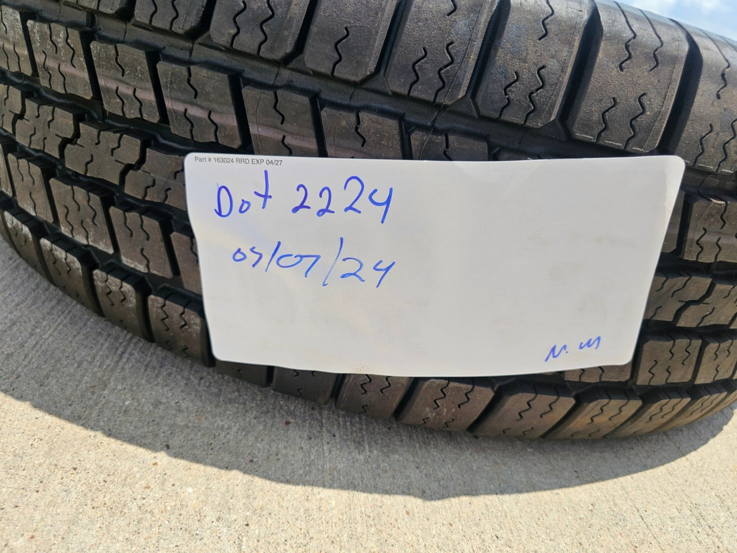 (1) 265/70/17 Goodyear Wrangler SR-A tire P265/70R17 113R M+S NEW