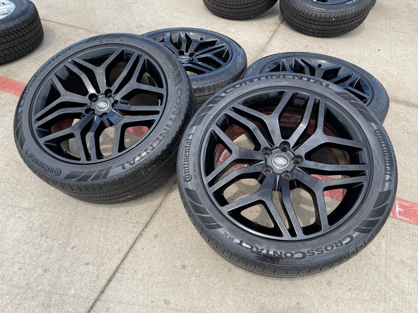 22" Land Rover DEFENDER OEM wheels rims 72255 72282 Range tires