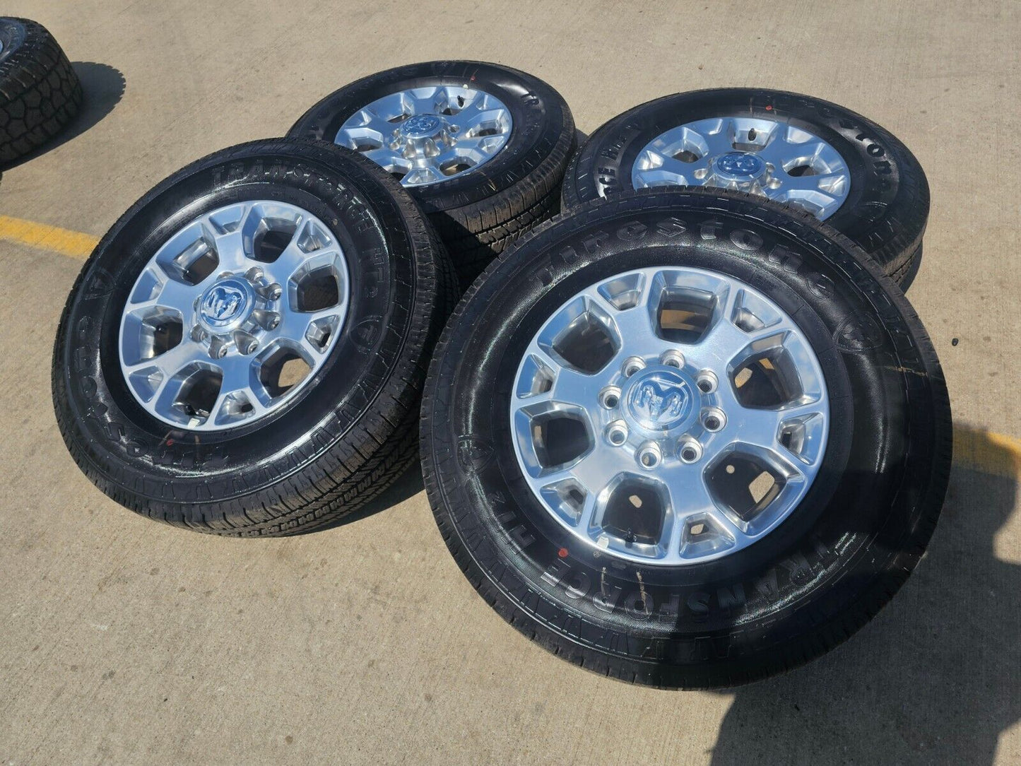 18" Ram 2500 3500 Laramie Power Wagon OEM wheels rims 2693 tires 2024 2025 NEW