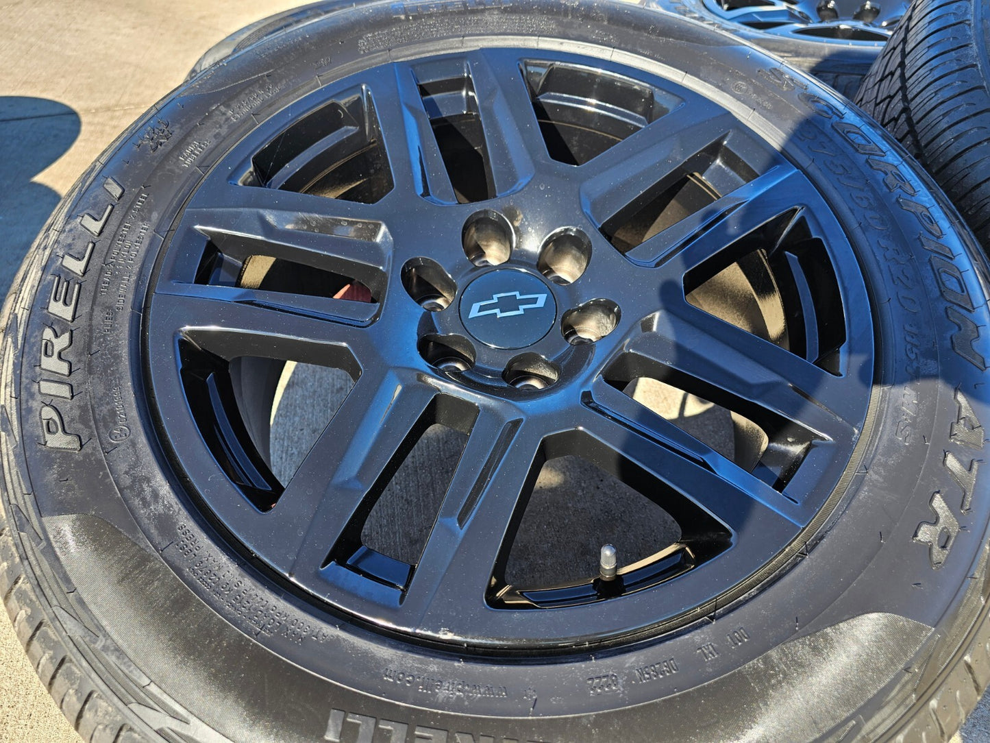 20" Chevy Silverado Tahoe Suburban ZR2 OEM wheels rims 5913 black 2024 2025 NEW