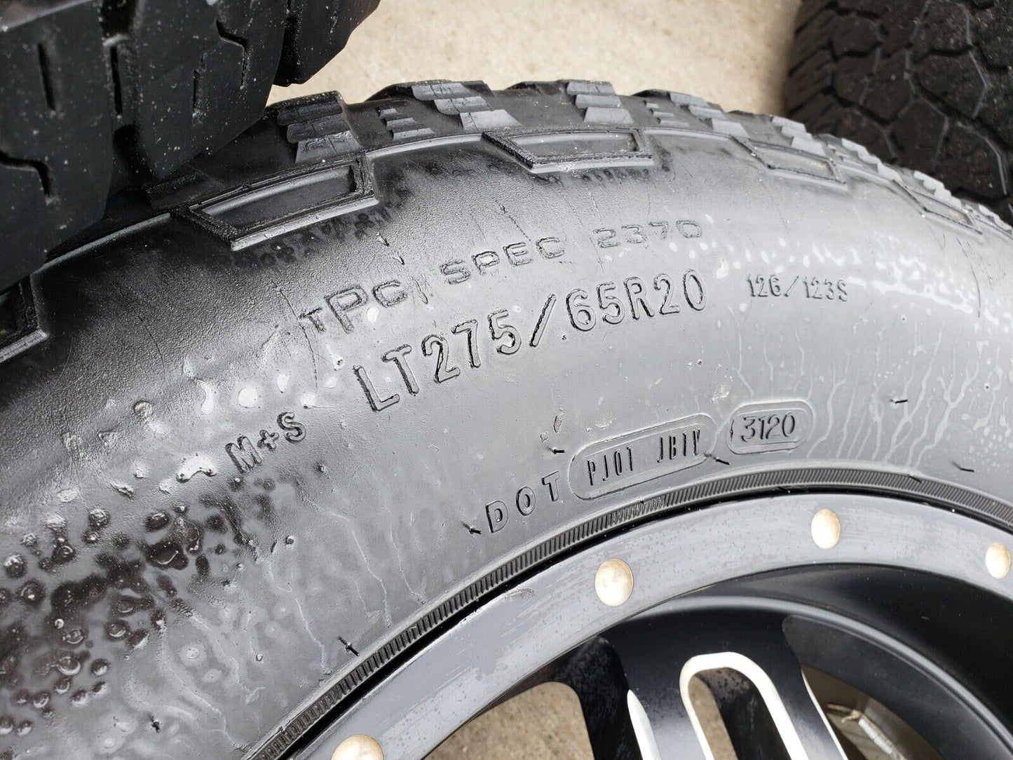 20x9 American Outlaw Chevy Silverado RAM Tacoma wheels rims 6x139 6x5.5 tires