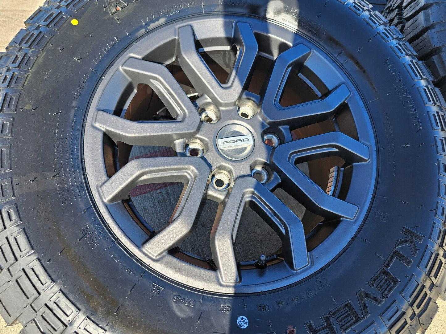 17" Ford Ranger Raptor wheels rims Bronco A/T2 tires 2023 2024 2025 NEW