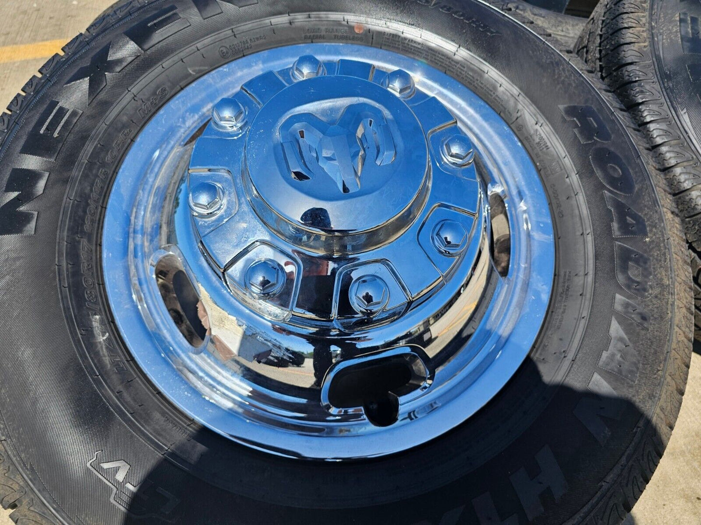 17" Dodge Ram 3500 Dually Laramie 8x200 wheels rims 2703 2704 OEM 2024 2025