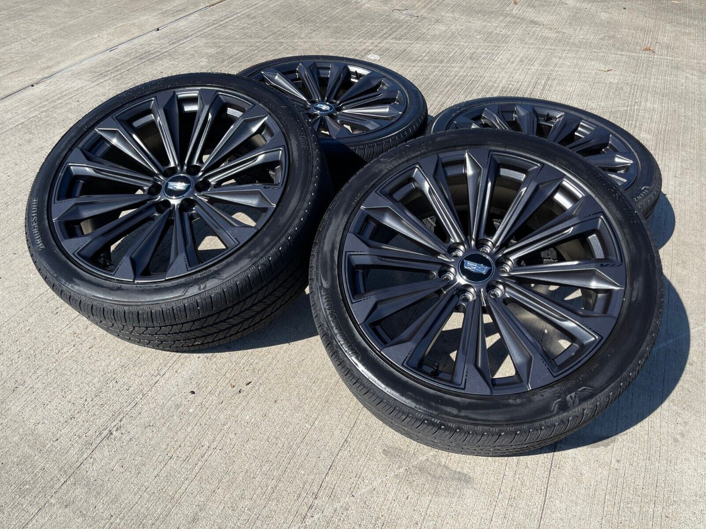 24" Cadillac Escalade V OEM wheels rims tires 2022 2023 2024 2025 2026 NEW