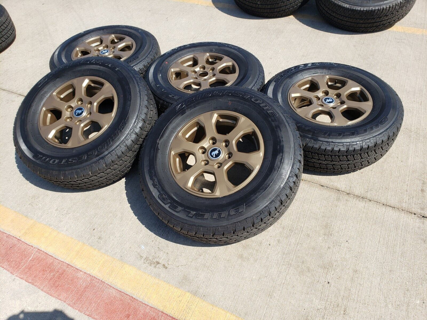 17" Ford Bronco HERITAGE wheels rims BRONZE tires NEW 10384 NEW