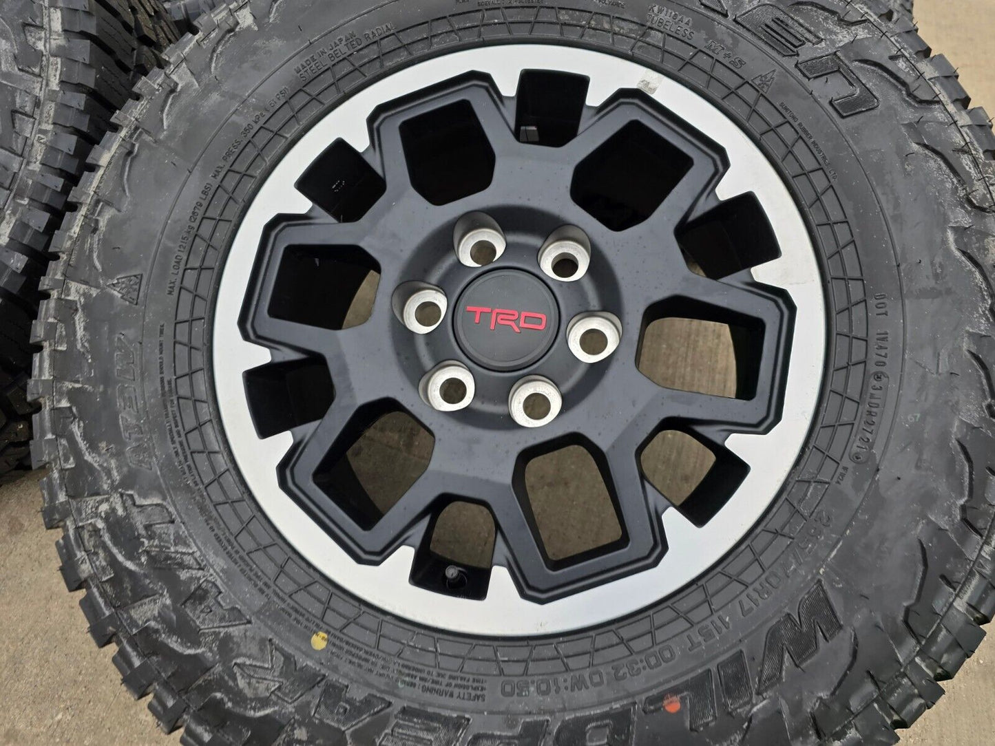 17" Toyota Tacoma 4Runner TRD OEM 42611 95893 10638 wheels rims 2025 A/T3 NEW