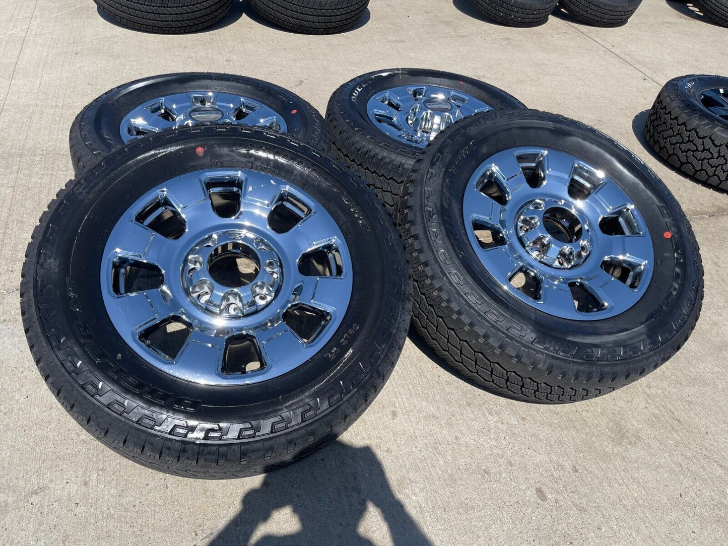 20" Ford F-250 F-350 OEM chrome Lariat 10295 25085 wheels rims 2024 2025 NEW