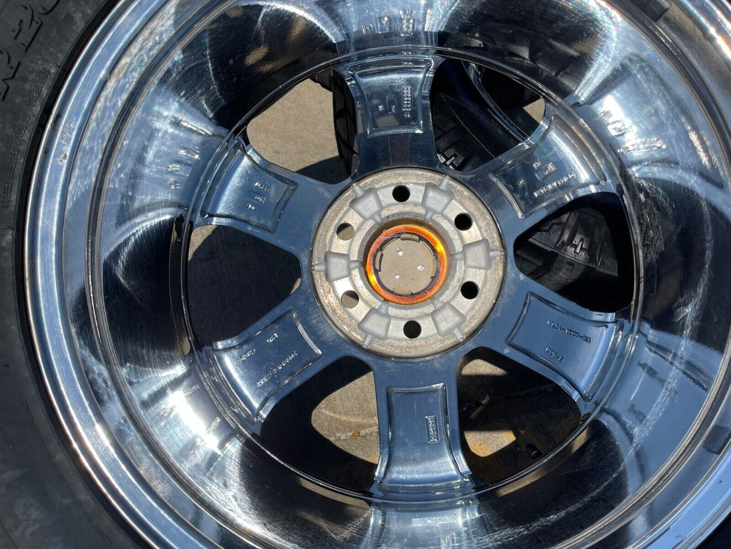 20" Ford F-150 OEM rims wheels CHROME 10347 Expedition tires 33"