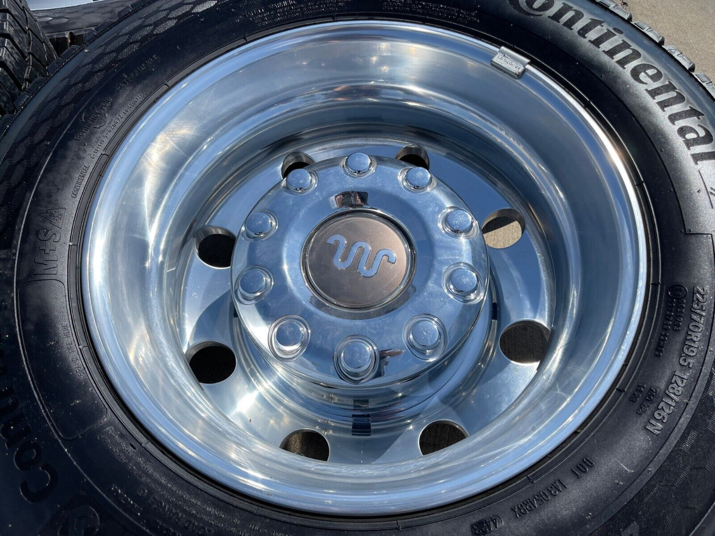 19.5" Ford F-450 Dually F-550 rims wheels RAM 4500 OEM 10x225 2023 2024 2025 NEW