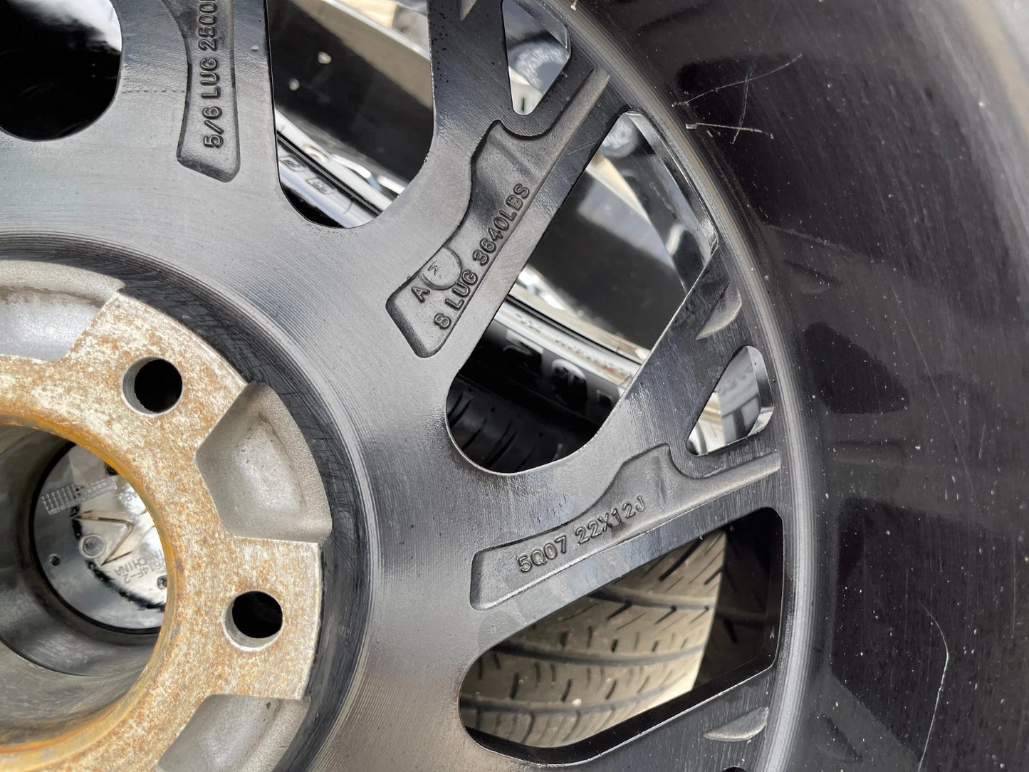 22x12 22" Xtreme Force XF-8 Ford F-150 rims wheels tires Expedition tires 6x135