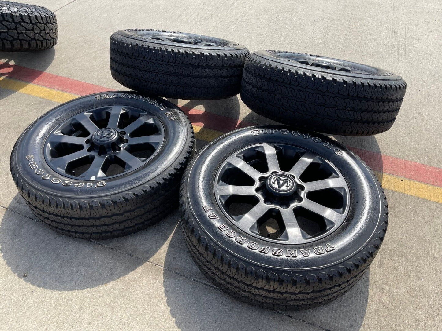 20" Dodge Ram 2500 3500 LARAMIE OEM 2700 wheels rims tires 2022 2023 2024 2025