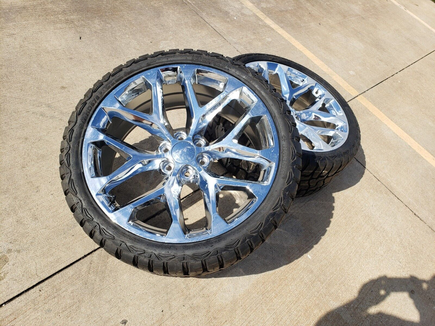 24" GMC Yukon Chevy 1500 Tahoe OEM replica wheel rim 5668 spare 2018 2019 2020