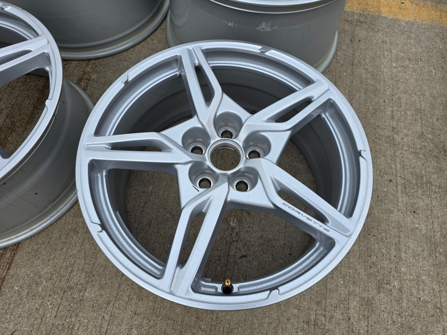 19" + 20" Chevy Corvette C8 OEM wheels rims 14007 14008 2022 2023 2024 2025