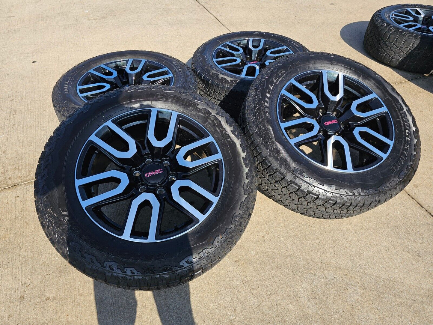 20" GMC Sierra Yukon Chevy OEM black 5914 5918 wheels rims 2023 2024 2025 NEW