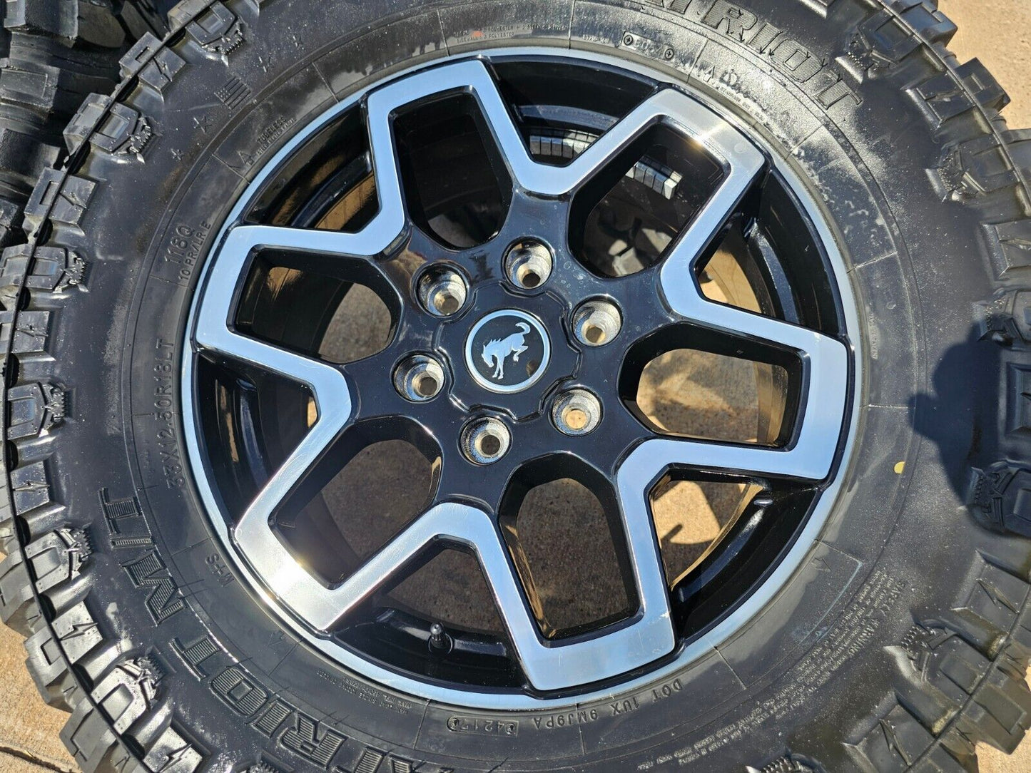 18" Ford Ranger Bronco wheels rims 95213 6x139 tires 2022 2023 2024 2025 33"