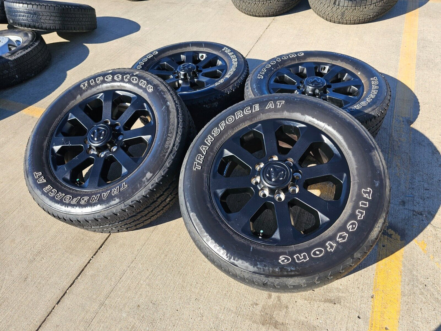 20" Dodge Ram 2500 3500 LARAMIE OEM 2700 wheels rims tires 2022 2023 2024 2025