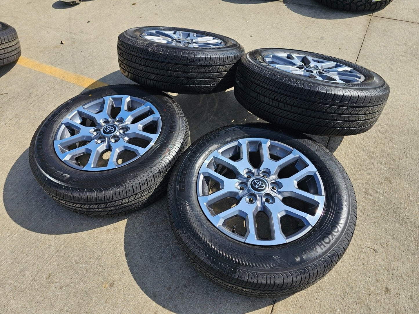 20" Toyota Tundra 2022 2023 TSS TRD OEM wheels rims tires 95359 Sequoia 75277