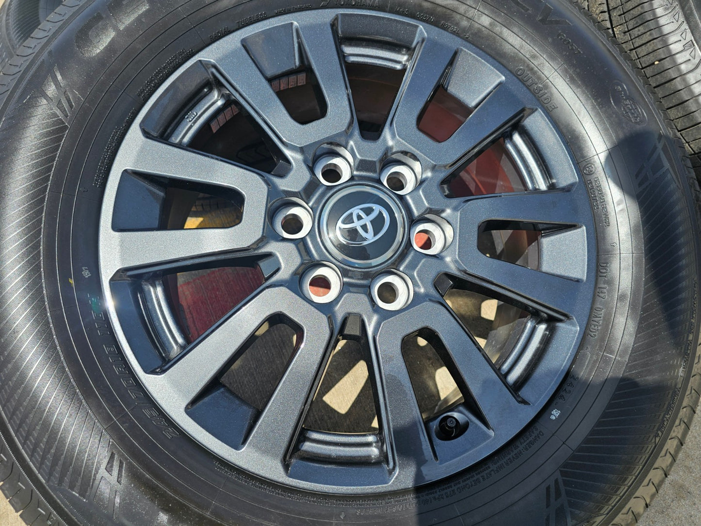18" Land Cruiser Tundra Sequoia 4Runner GX550 OEM wheels rims 2024 2025 NEW