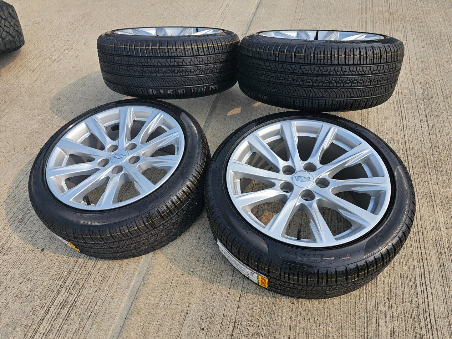 18" Cadillac CT5 Platinum wheels rims 4836 tires 2022 2023 2024 2025 NEW
