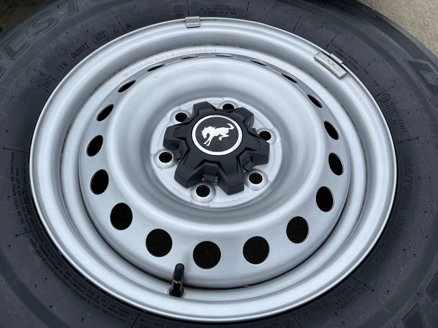 16" Ford Bronco steel wheels rims tires 10226 Ranger 2021 2022 2023 2024 2025