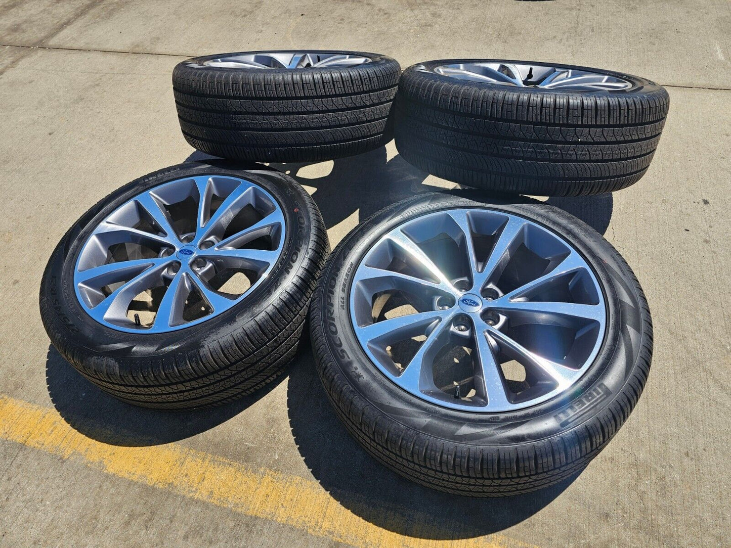 21" Ford Explorer ST OEM rims wheels Lincoln Aviator 2022 2023 2024 2025 NEW