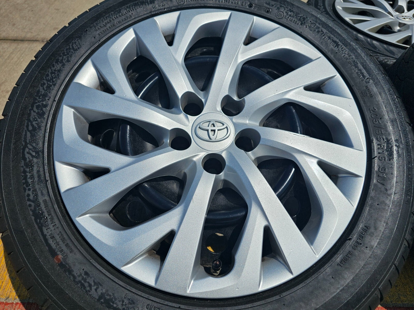 16" Toyota Corolla OEM wheels rims 75253 tires 2021 2022 2023 2024