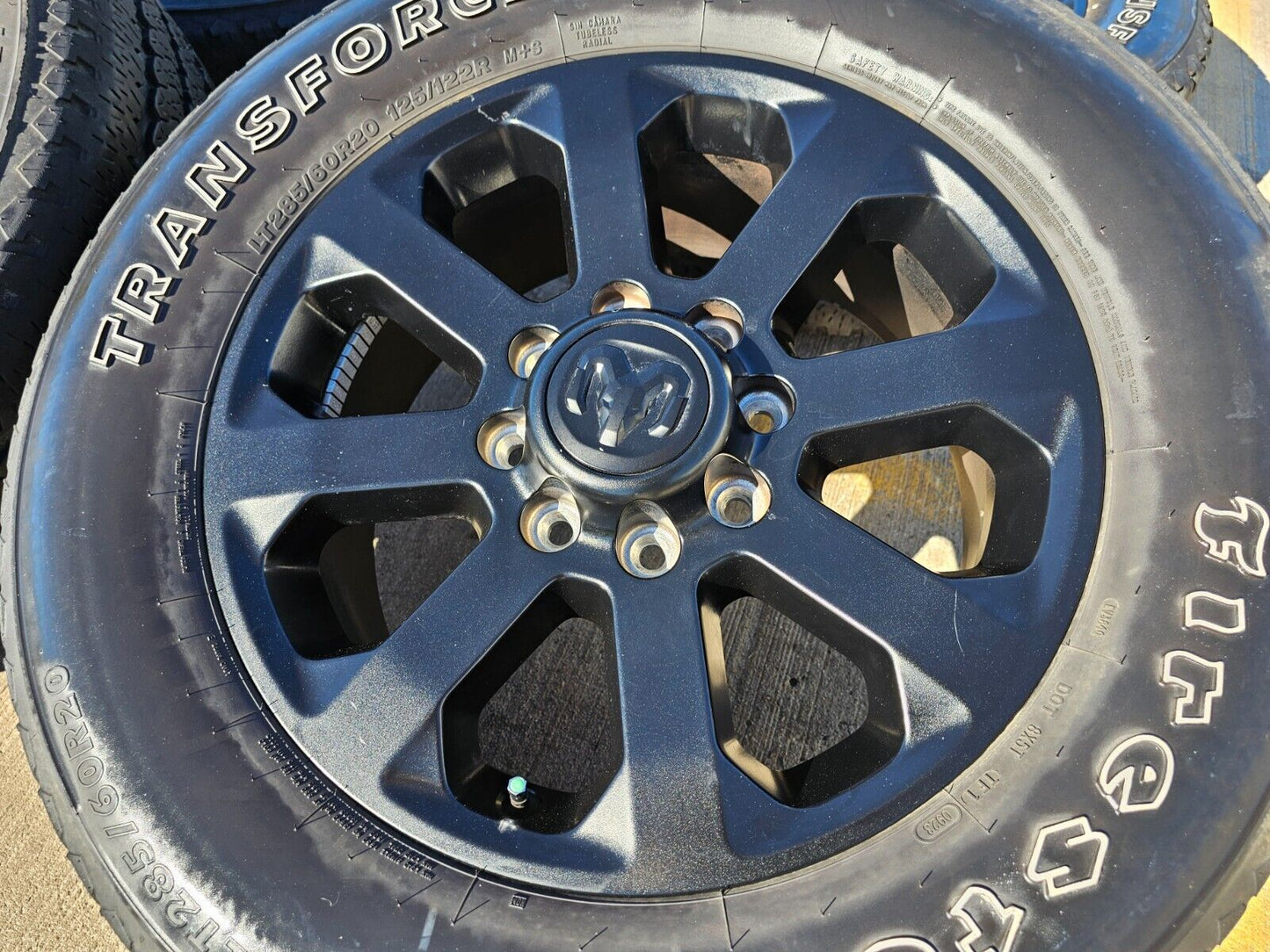 20" Dodge Ram 2500 3500 LARAMIE OEM 2700 wheels rims tires 2022 2023 2024 2025
