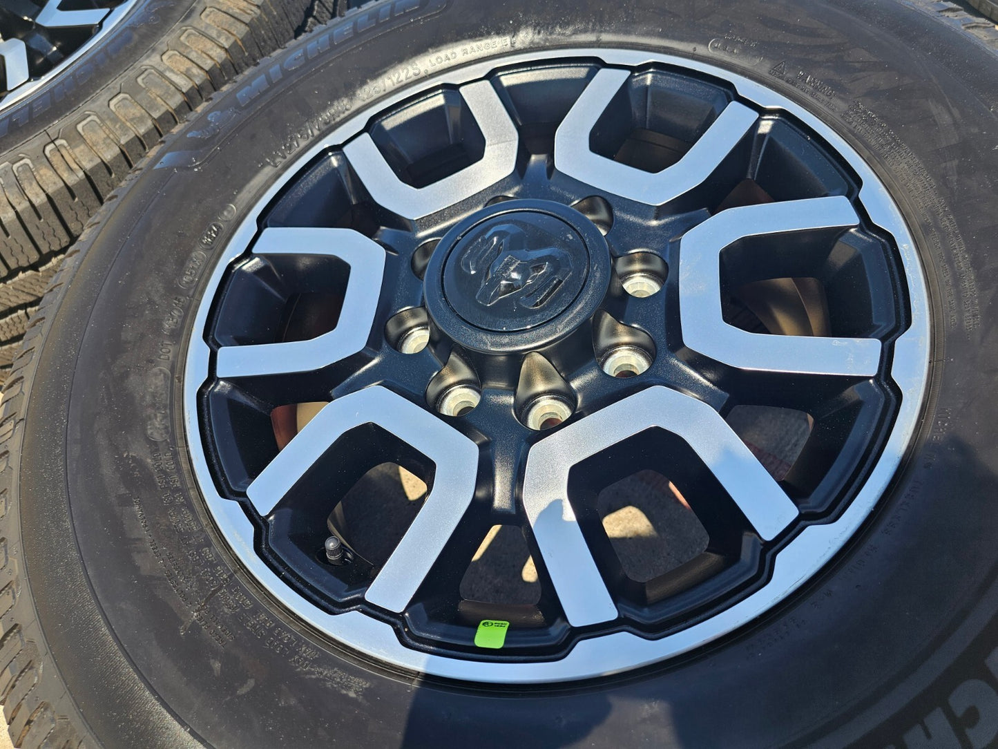 18" Ram 2500 3500 LARAMIE Long Horn OEM wheels rims 2694 2023 2024 2025 NEW