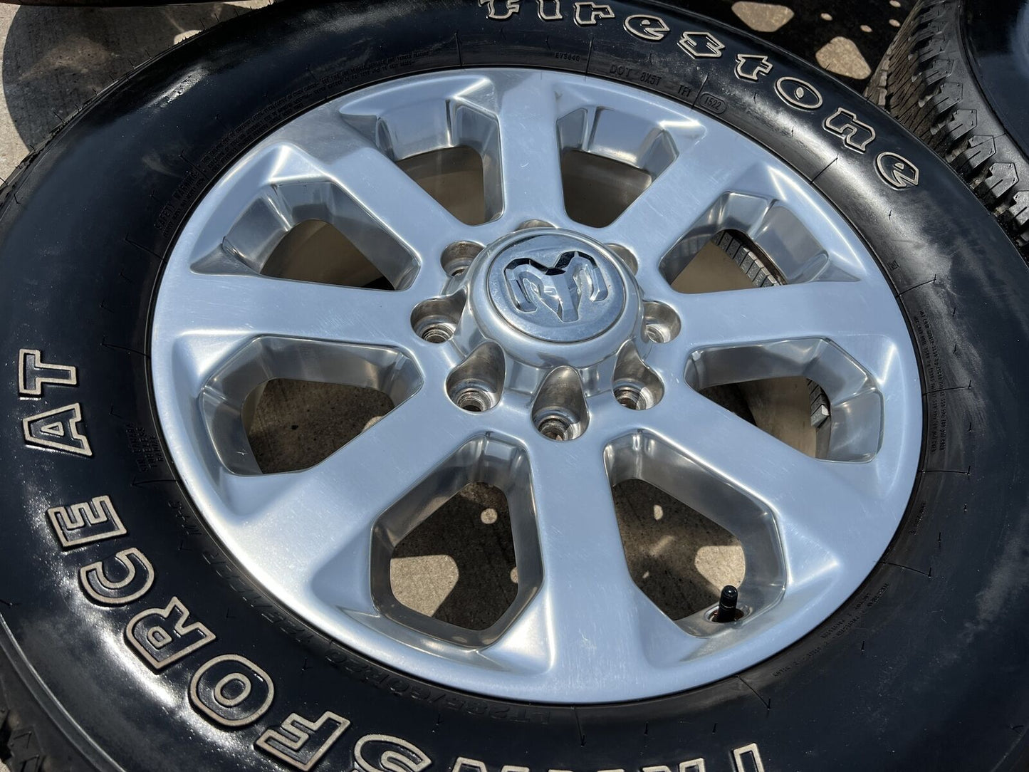 20" Dodge Ram 2500 Laramie Long Horn 2022 2023 2024 OEM wheels and tires