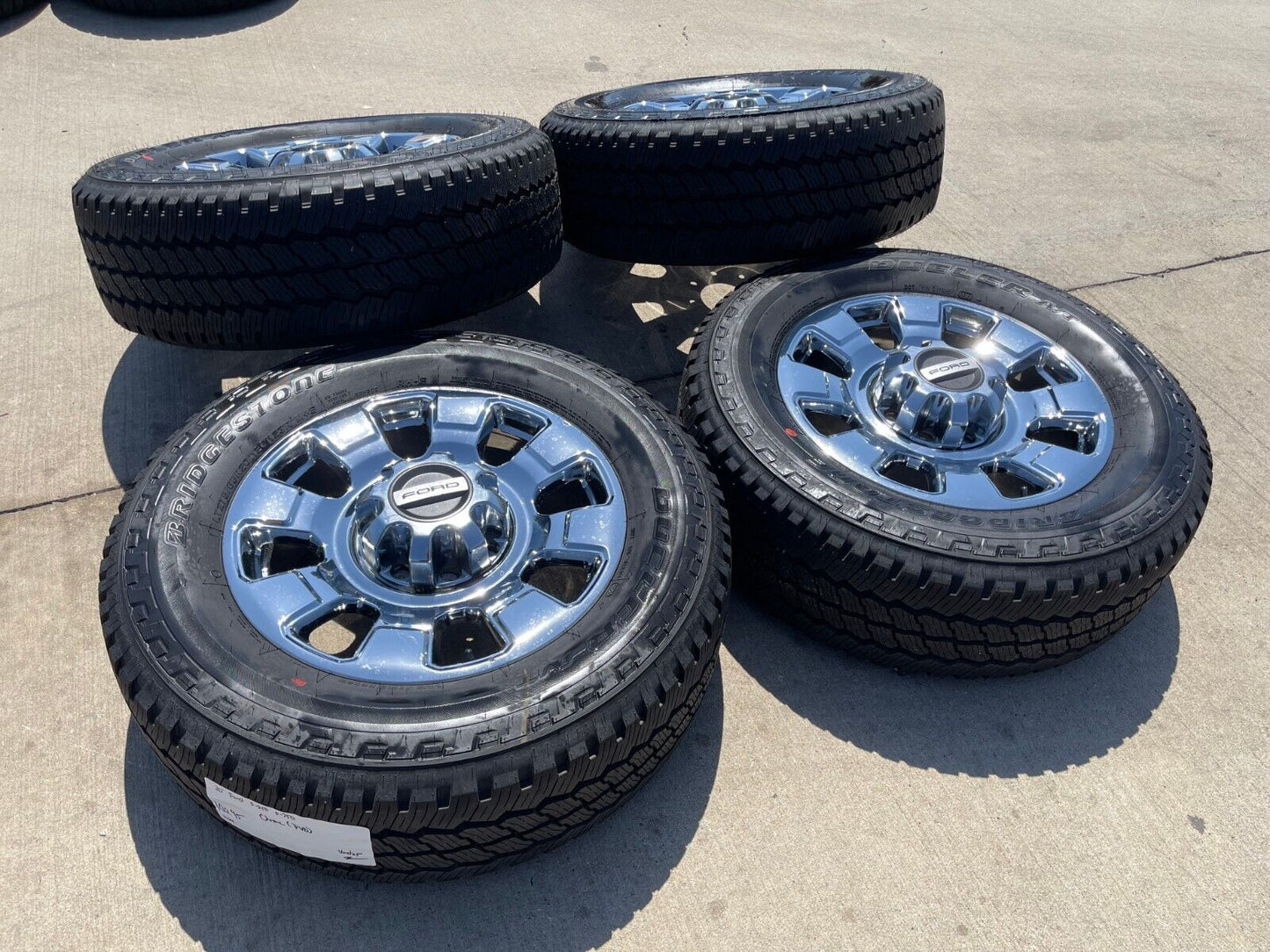 20" Ford F-250 F-350 OEM chrome Lariat 10295 25085 wheels rims 2024 2025 NEW