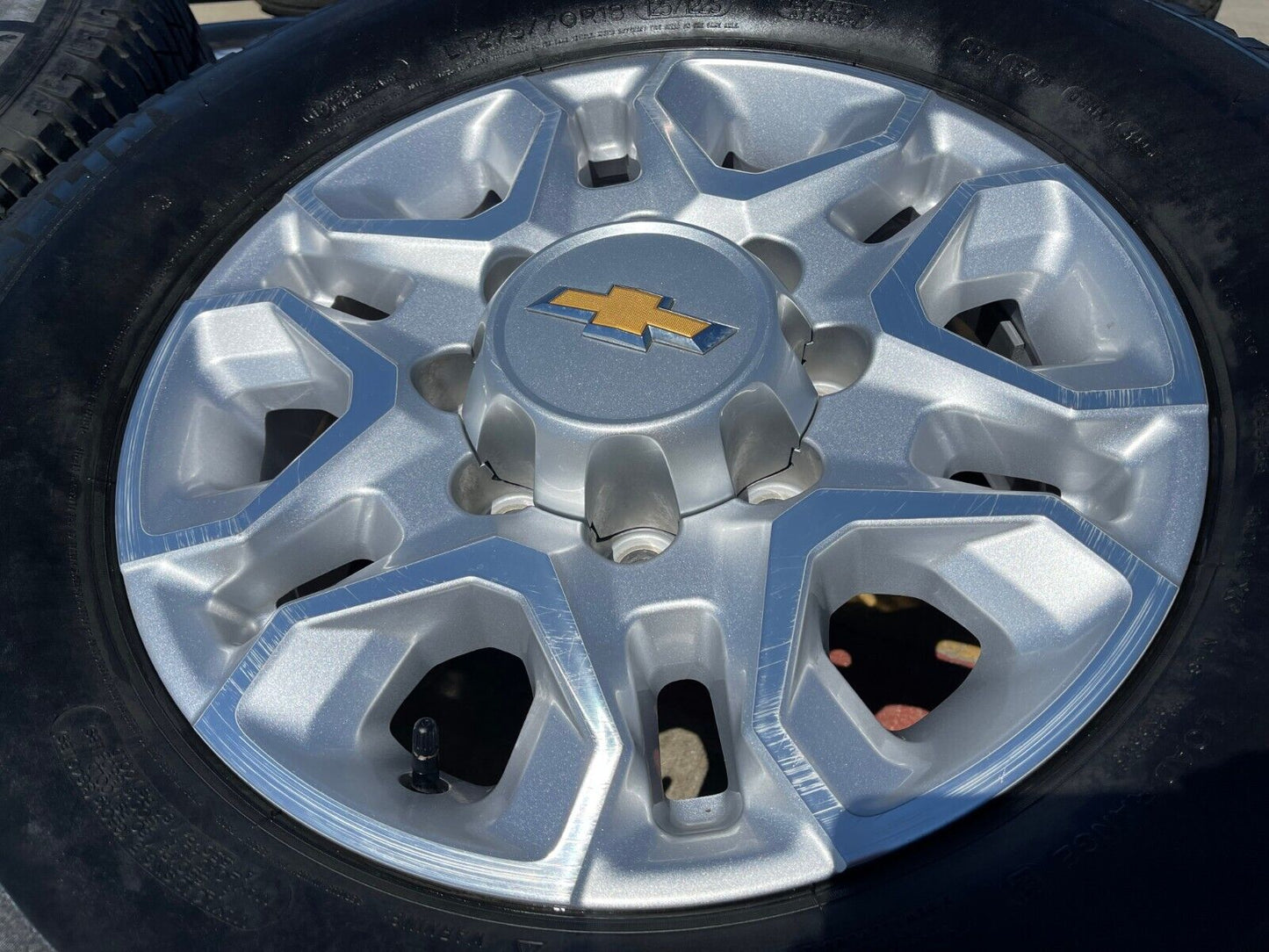18" Chevy Silverado 2500 3500 OEM 5959 wheels rims 2021 2022 2023 2024 2025