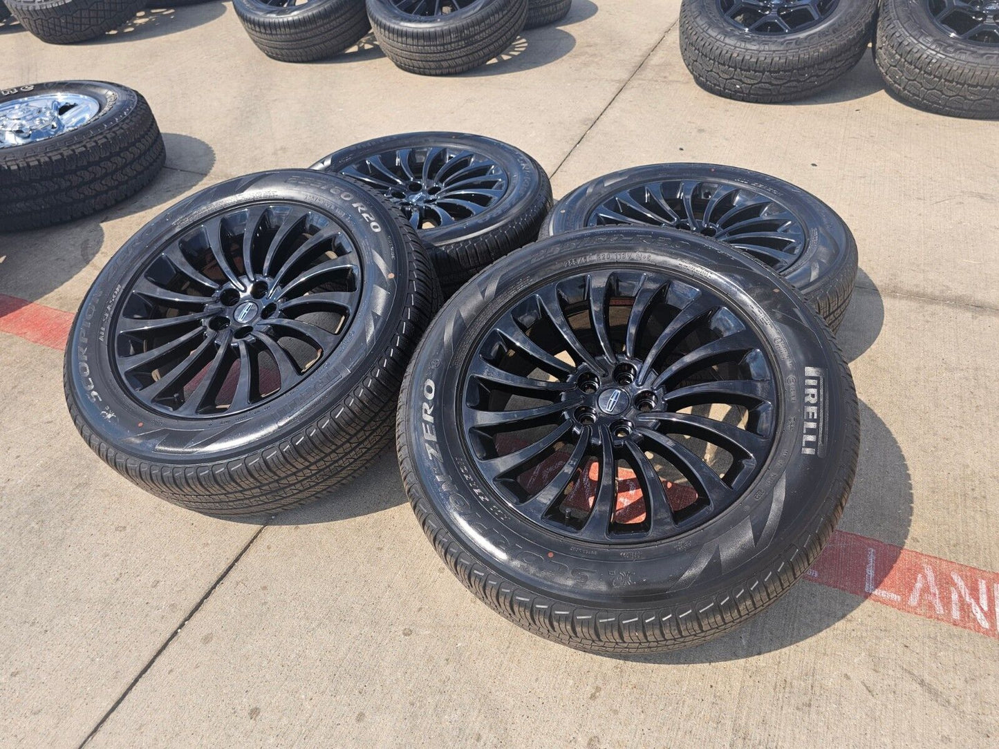 20" Lincoln Aviator Black Label OEM rims wheels 10189 Explorer 2024 2025 NEW