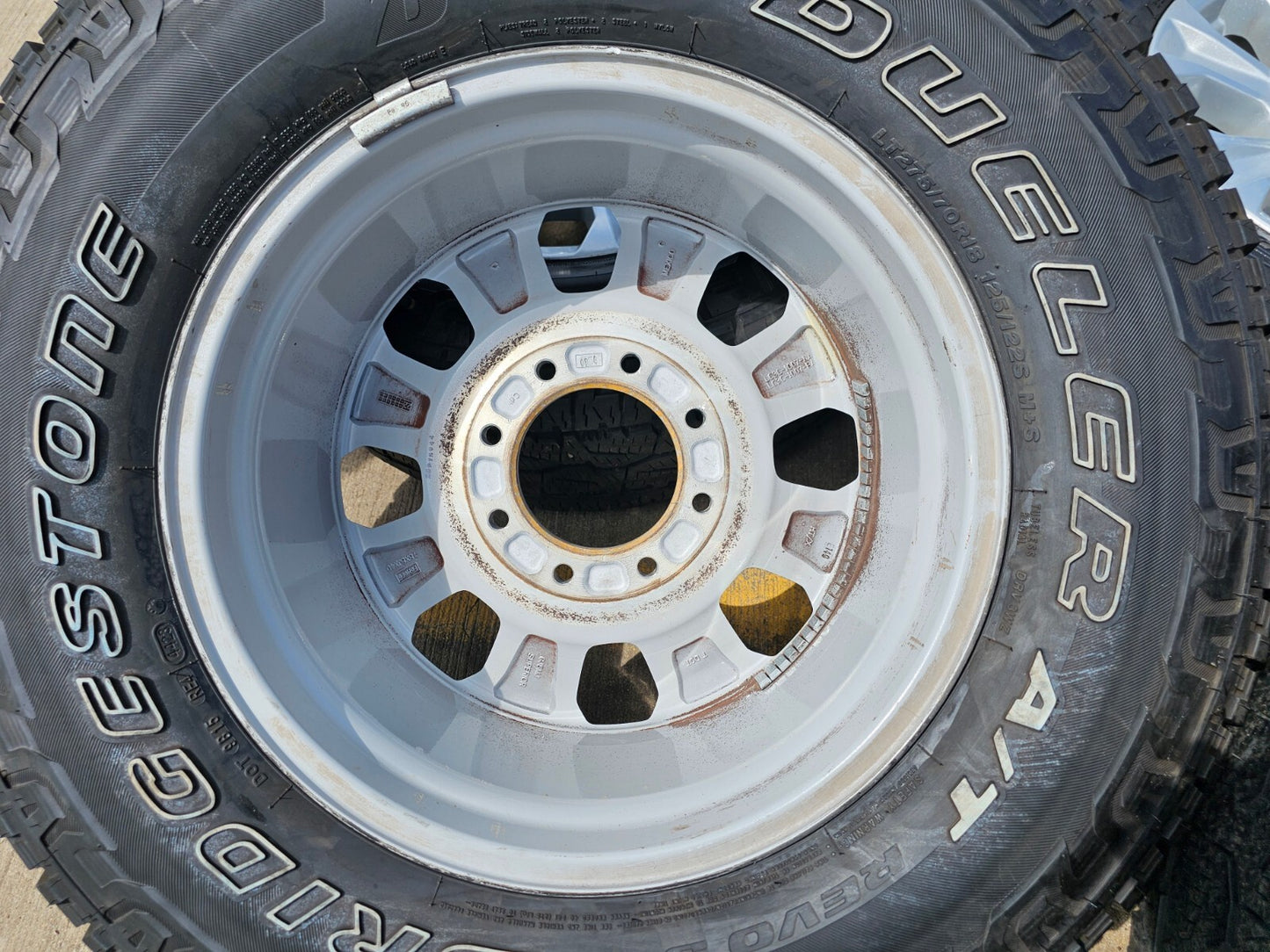 18" Ford F-250 F-350 OEM Lariat 10097 rims wheels 2021 2022 2023 2024 2025