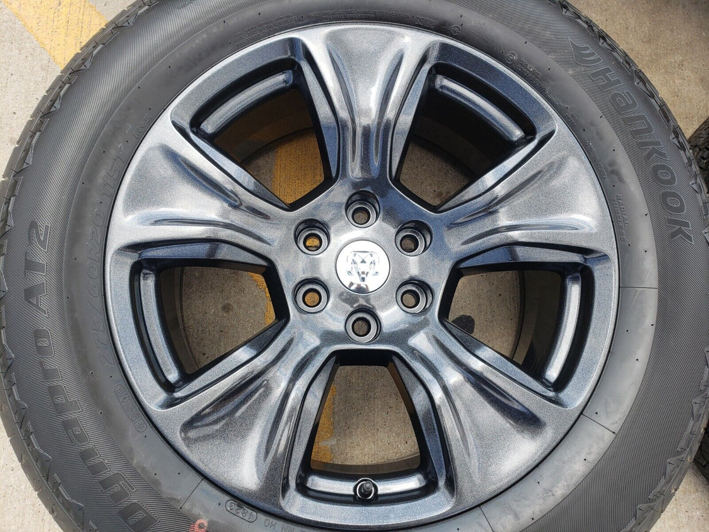 20" Dodge Ram 1500 OEM Laramie wheels rims 2674 tires 2022 2023 2024 NEW