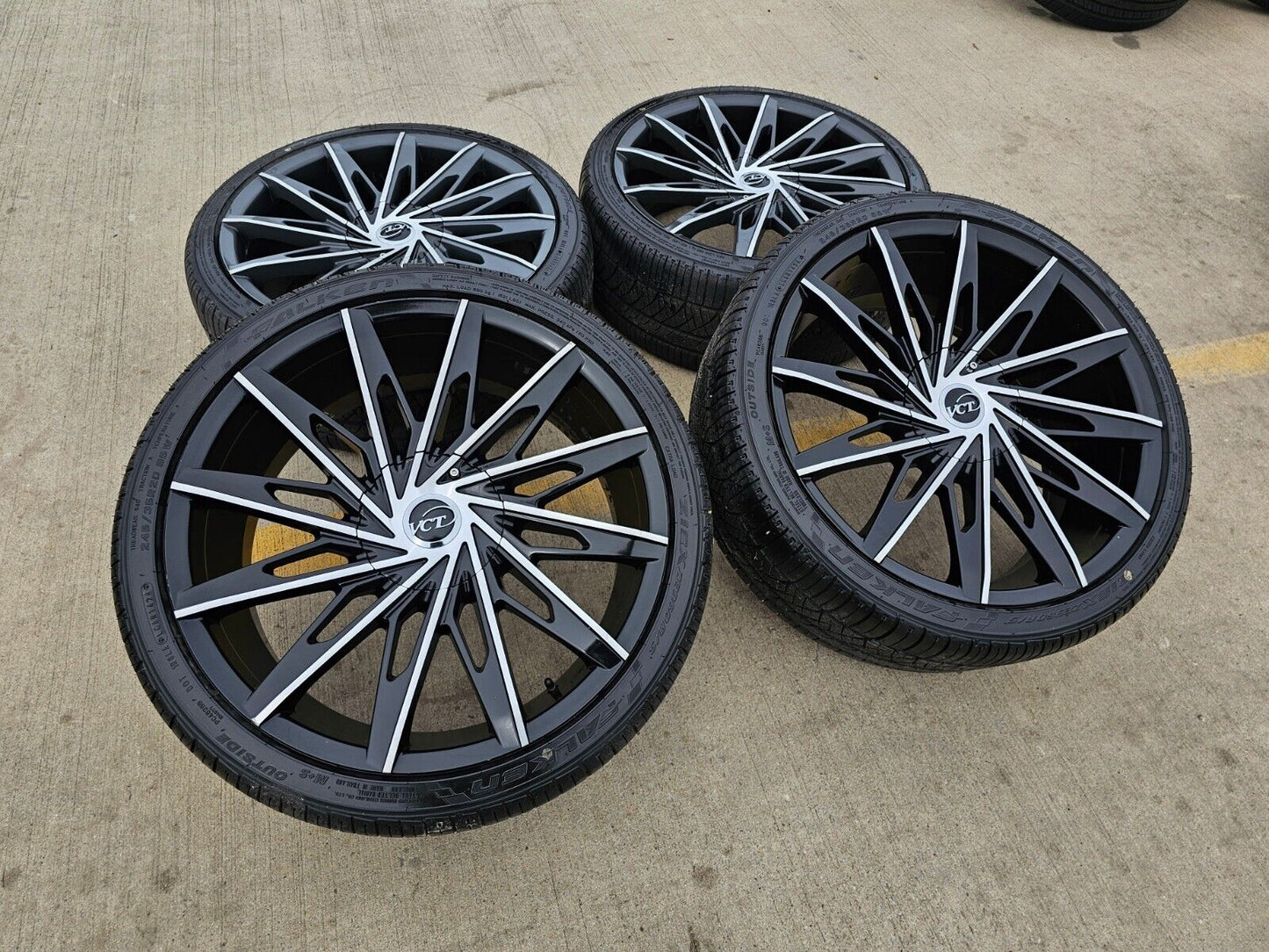 20" VCT V86 Chevy Malibu wheels rims tires Trailblazer Equinox GMC Terrain