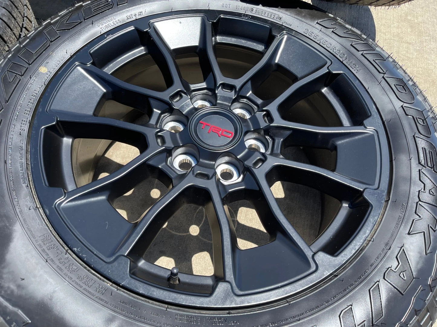 20" Toyota Tundra TRD OEM wheels rims 95314 65196 75276 Sequoia 2024 2025 NEW
