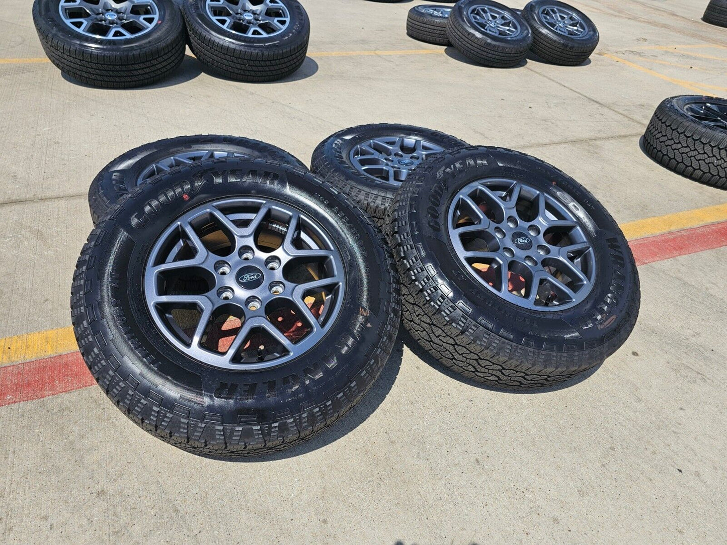 17" Ford Ranger OEM rims wheels tires Bronco N1WZ1007V 2022 2023 2024 2025 NEW